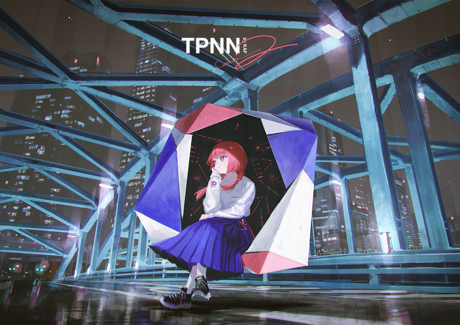 TPNN by KAF Tシャツ_L（花譜）